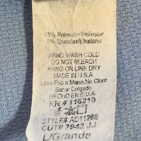 Vintage Windsor Mini Dress Strapless Light Blue Skater Sweetheart Neckline Large - Picture 10 of 10